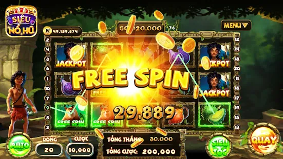 Hình ảnh các trò chơi slot game nổ hũ với biểu tượng tiền vàng và giải thưởng lớn.
