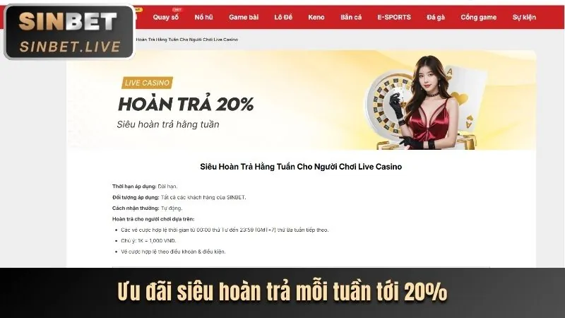 Hoàn trả nổ hũ hàng ngày